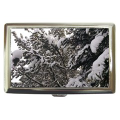 Snowy Trees Cigarette Money Case by DmitrysTravels