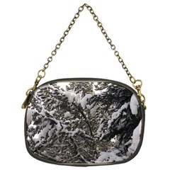 Snowy Trees Chain Purse (one Side) by DmitrysTravels