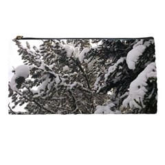 Snowy Trees Pencil Case by DmitrysTravels