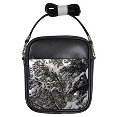 Snowy Trees Girl s Sling Bag by DmitrysTravels