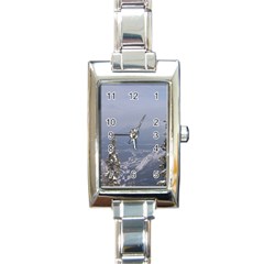 Trees Rectangular Italian Charm Watch by DmitrysTravels