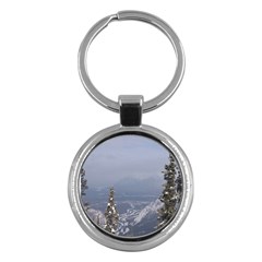 Trees Key Chain (round) by DmitrysTravels