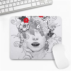 Flower Child Large Mouse Pad (rectangle)