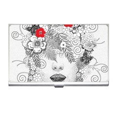 Flower Child Business Card Holder by StuffOrSomething