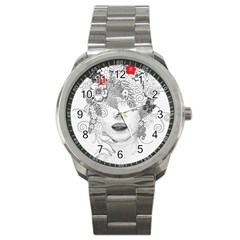 Flower Child Sport Metal Watch