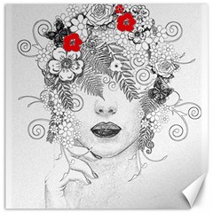 Flower Child Canvas 20  X 20  (unframed) by StuffOrSomething