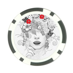 Flower Child Poker Chip (10 Pack)