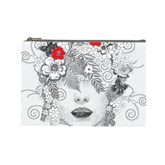 Flower Child Cosmetic Bag (large) by StuffOrSomething