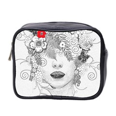 Flower Child Mini Travel Toiletry Bag (two Sides) by StuffOrSomething