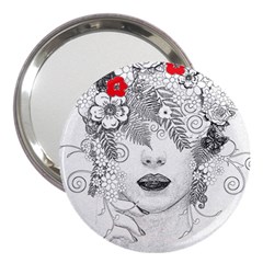 Flower Child 3  Handbag Mirror by StuffOrSomething