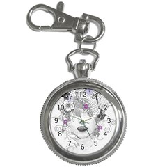 Flower Child Of Hope Key Chain Watch by FunWithFibro