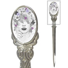 Flower Child Of Hope Letter Opener by FunWithFibro