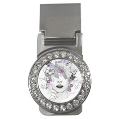 Flower Child Of Hope Money Clip (cz) by FunWithFibro