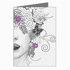 Flower Child Of Hope Greeting Card (8 Pack) by FunWithFibro