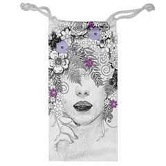 Flower Child Of Hope Jewelry Bag by FunWithFibro