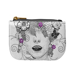 Flower Child Of Hope Coin Change Purse by FunWithFibro