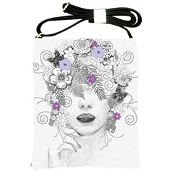 Flower Child Of Hope Shoulder Sling Bag by FunWithFibro