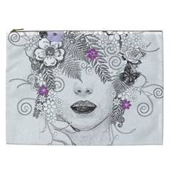 Flower Child Of Hope Cosmetic Bag (xxl) by FunWithFibro