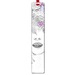 Flower Child Of Hope Large Bookmark by FunWithFibro