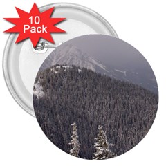 Mountains 3  Button (10 Pack)