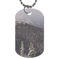 Mountains Dog Tag (two-sided) 