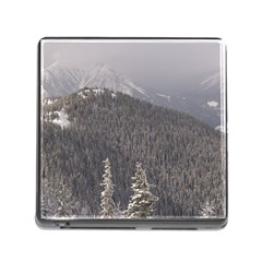 Mountains Memory Card Reader With Storage (square) by DmitrysTravels