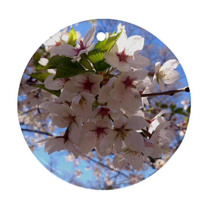 Sakura Round Ornament