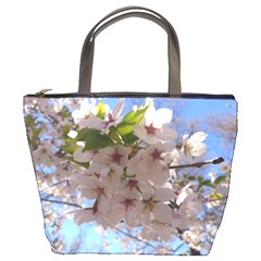 Sakura Bucket Handbag by DmitrysTravels