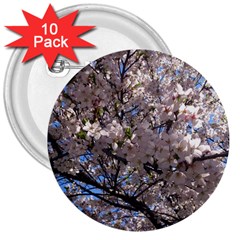 Sakura Tree 3  Button (10 Pack) by DmitrysTravels