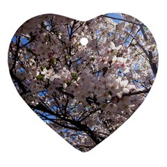 Sakura Tree Heart Ornament (two Sides)