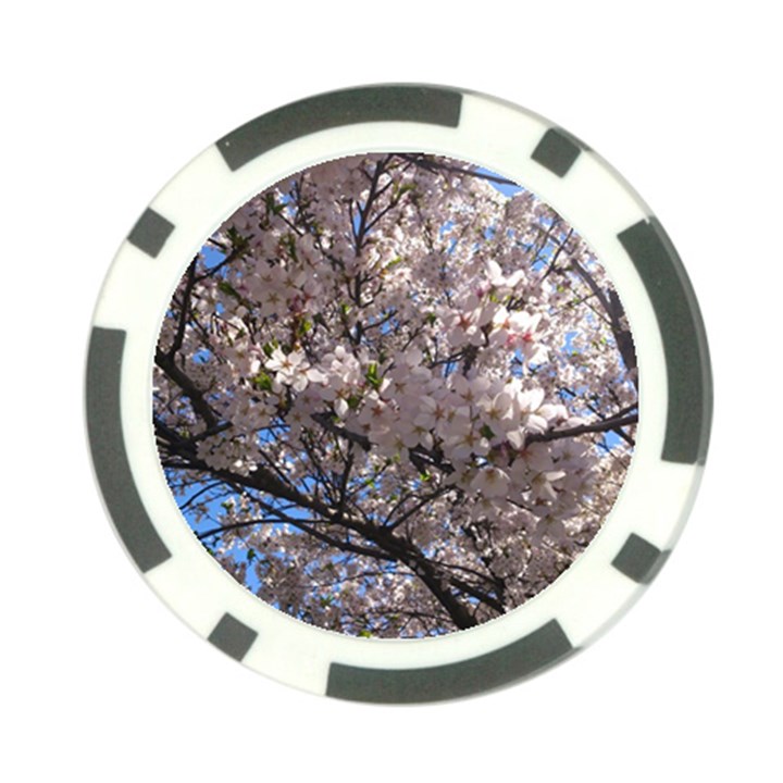 Sakura Tree Poker Chip