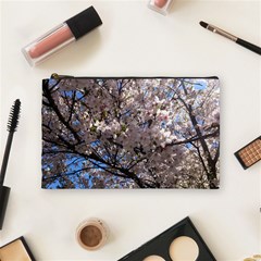 Sakura Tree Cosmetic Bag (medium) by DmitrysTravels