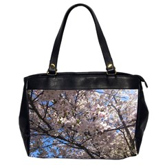 Sakura Tree Oversize Office Handbag (two Sides)