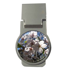 Cherry Blossoms Money Clip (round)