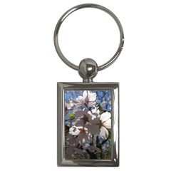 Cherry Blossoms Key Chain (rectangle) by DmitrysTravels