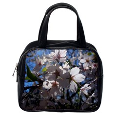 Cherry Blossoms Classic Handbag (one Side) by DmitrysTravels