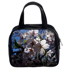 Cherry Blossoms Classic Handbag (two Sides) by DmitrysTravels