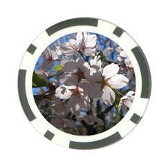 Cherry Blossoms Poker Chip (10 Pack) by DmitrysTravels