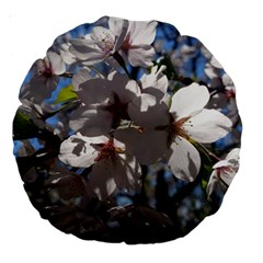 Cherry Blossoms 18  Premium Round Cushion 