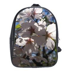 Cherry Blossoms School Bag (xl) by DmitrysTravels