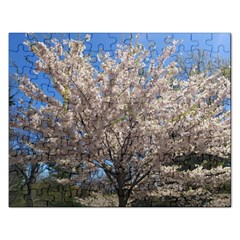 Cherry Blossoms Tree Jigsaw Puzzle (rectangle) by DmitrysTravels