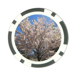 Cherry Blossoms Tree Poker Chip (10 Pack) by DmitrysTravels