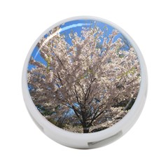 Cherry Blossoms Tree 4-port Usb Hub (one Side) by DmitrysTravels