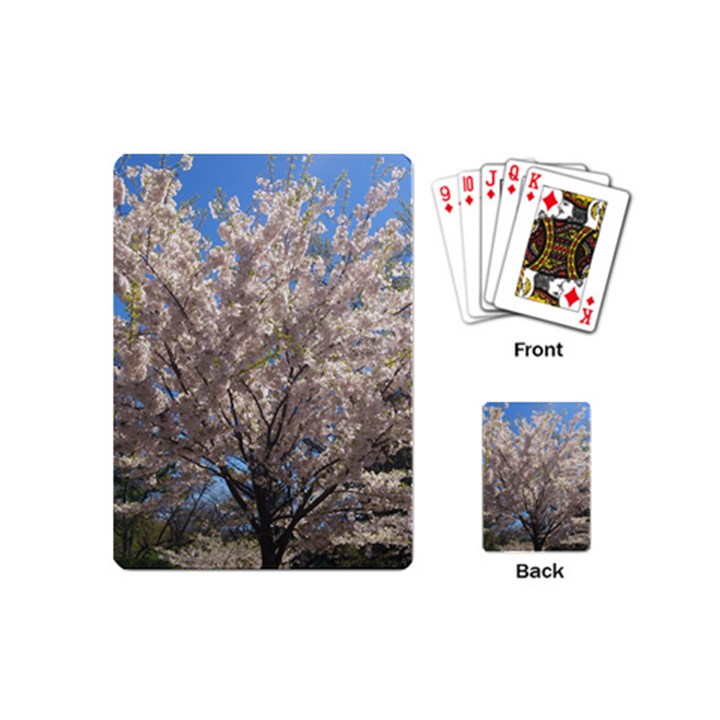 Cherry Blossoms Tree Playing Cards (Mini)