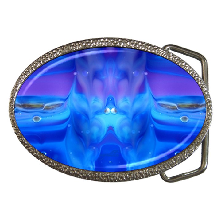 wings Belt Buckle (Oval)