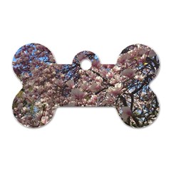 Sakura Dog Tag Bone (two Sided)