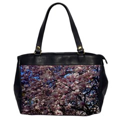 Sakura Oversize Office Handbag (one Side) by DmitrysTravels