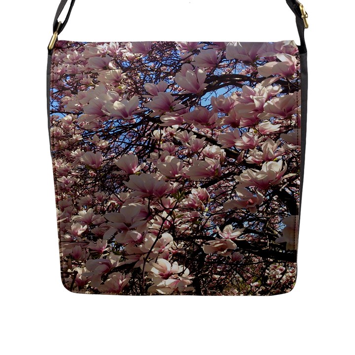 Sakura Flap Closure Messenger Bag (Large)