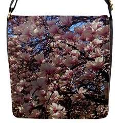 Sakura Flap Closure Messenger Bag (small) by DmitrysTravels