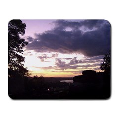  Sunset Over The Valley Small Mouse Pad (rectangle) by Majesticmountain